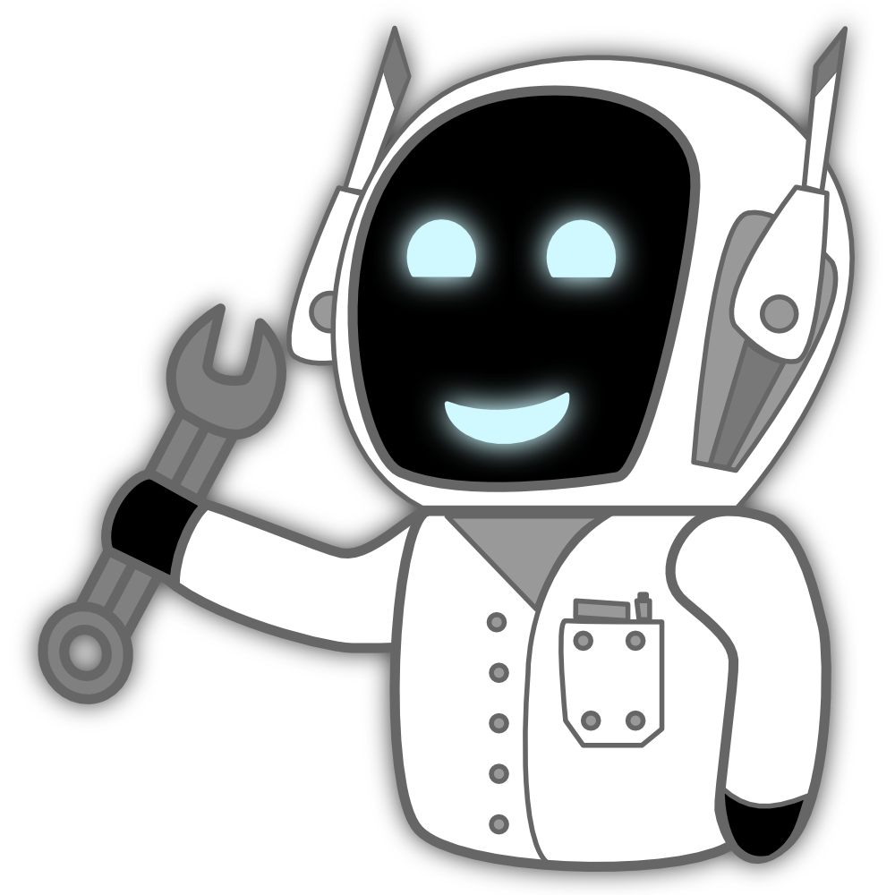 Robot Holding Wrench